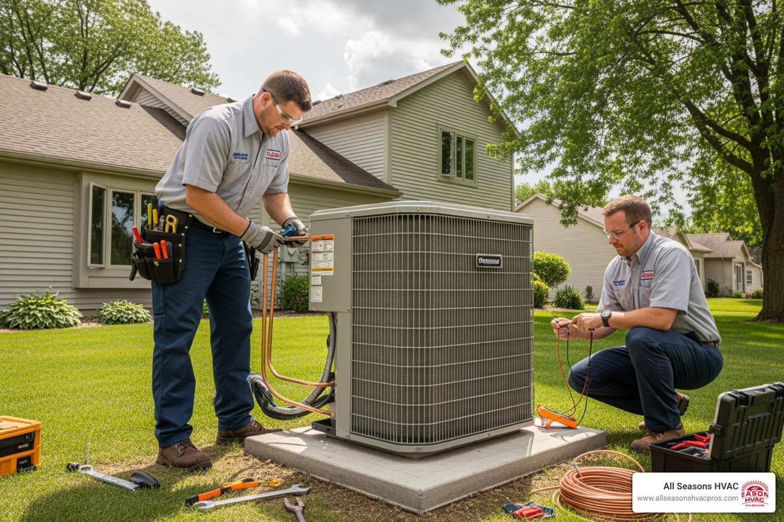 hvac installation des moines ia